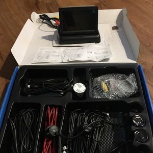 Rear view parking sensor system